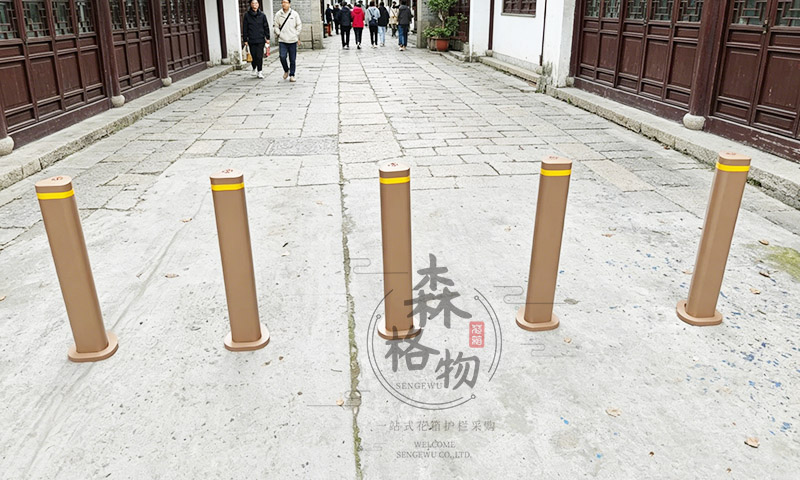 目前比较小众化的市政道路景观防撞柱 目前比较小众化的市政道路景观防撞柱