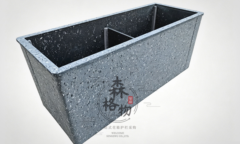 朔州复合型新材料花箱（仿石纹款）