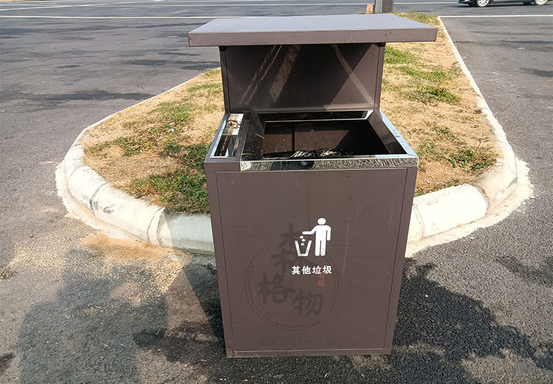 扬州不锈钢单桶垃圾箱