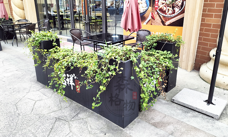 酒店商业花坛外摆花箱